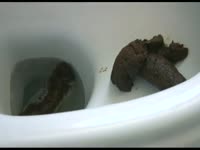 Poop video from a tight ass